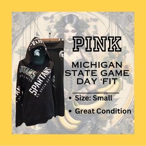 Game Day Ready: PINK Collegiate Michigan State Spartans Outfit